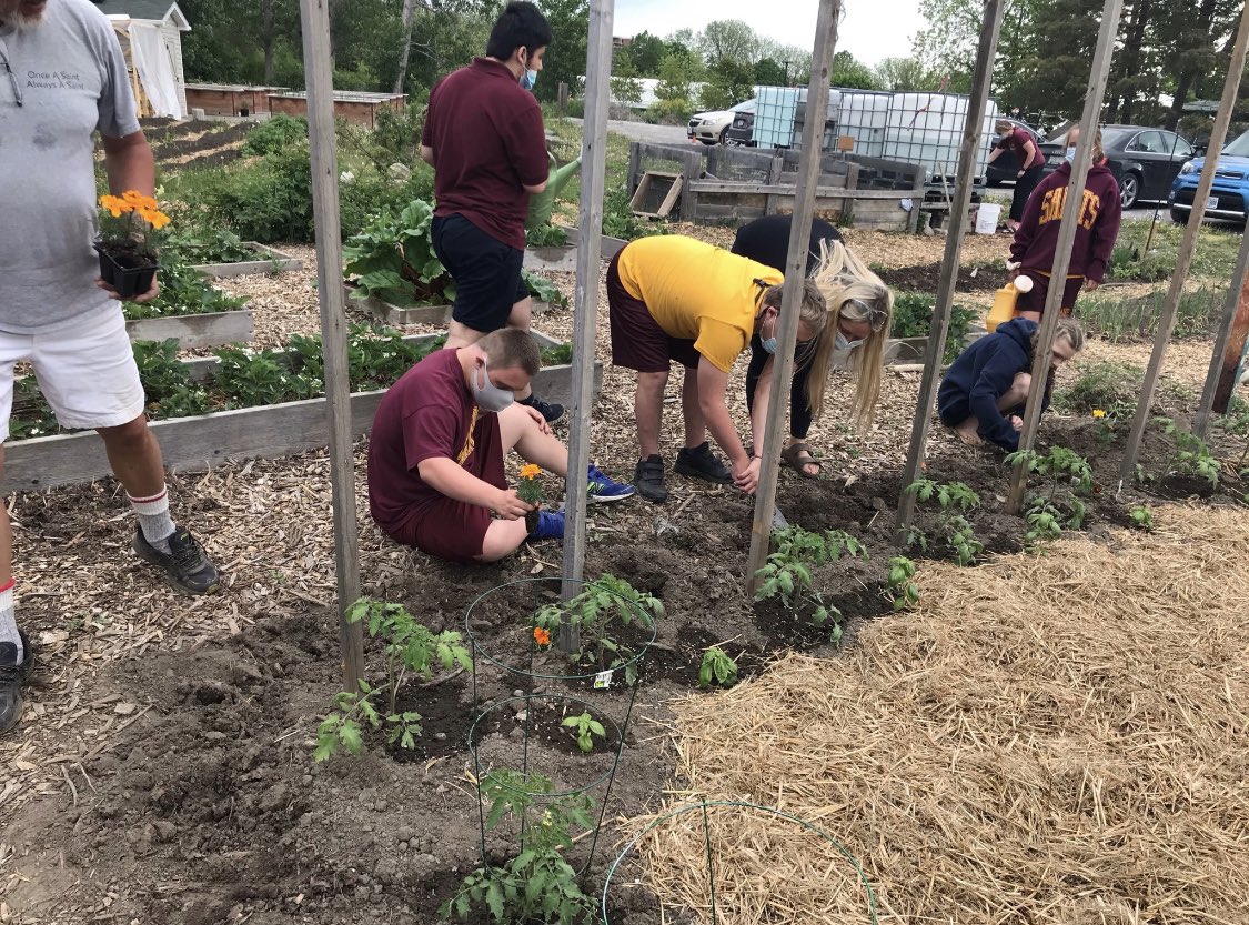 StPeterCSS's tweet image. Outdoor learning spaces and supporting our community garden.  @PVNCCDSB #PVNCLearns #PVNCServes #PVNCLeads