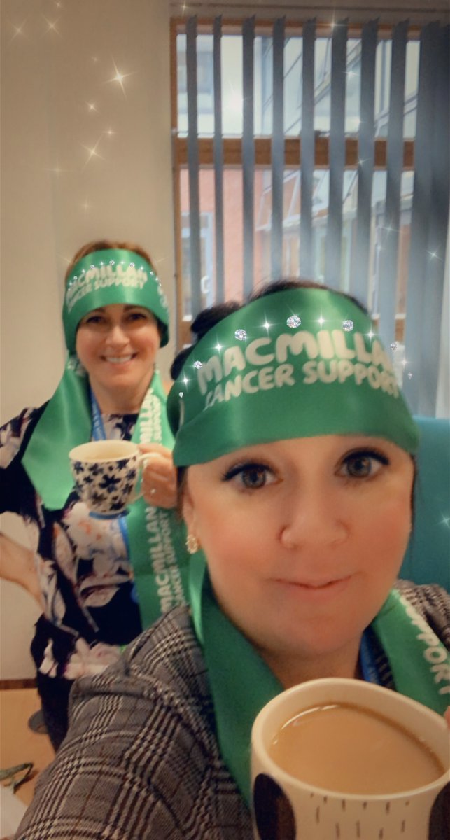 This #NHSBigTea selfie from @MacmillanSTHK has really made us smile 

Thank you so much - enjoy your cuppa!

<a href="/NHSNW/">NHS North West</a> <a href="/NHSCharities/">NHS Charities Together 💙</a> @WSHospsCharity
 #NHS73 #NHSBirthday #NHSBirthday73 #TeamSTHK