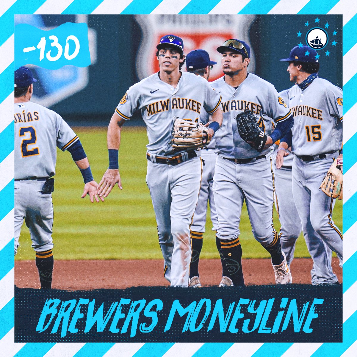 WinstormSports's tweet photo. It is not often where we get two days in a row of free picks... but today there are 2 plays that are too good to not give out for free! Our model loves the red hot Brewers on the road against the Mets today. The second pick is the under in the Phillies vs Cubs game. Lets stay hot https://t.co/zWTOjMm1nk