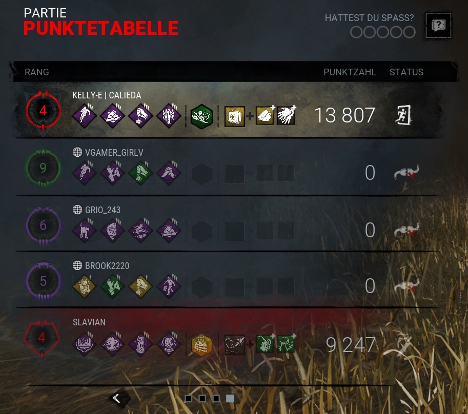 Butchino_Live's tweet photo. Pls bring back DC penaltys !!! As fast as you can @DeadByBHVR ... no fun at all... all DC before the first Gen was done https://t.co/lg6O9cuVd3