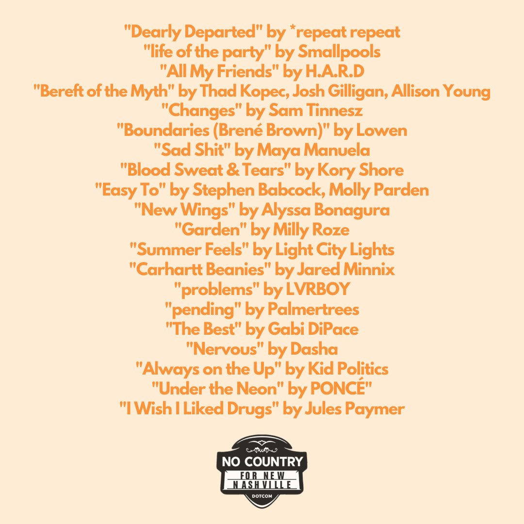 Cure that fireworks hangover with the latest from @repeatX2 <a href="/smallpools/">smallpools</a> <a href="/earthtolowen/">Lowen</a> <a href="/alyssabonagura/">Alyssa Bonagura</a> <a href="/MillyRoze/">Milly Roze</a> <a href="/SamTinnesz/">Sam Tinnesz</a> &amp; more! 

🎧 spoti.fi/3aq79EP