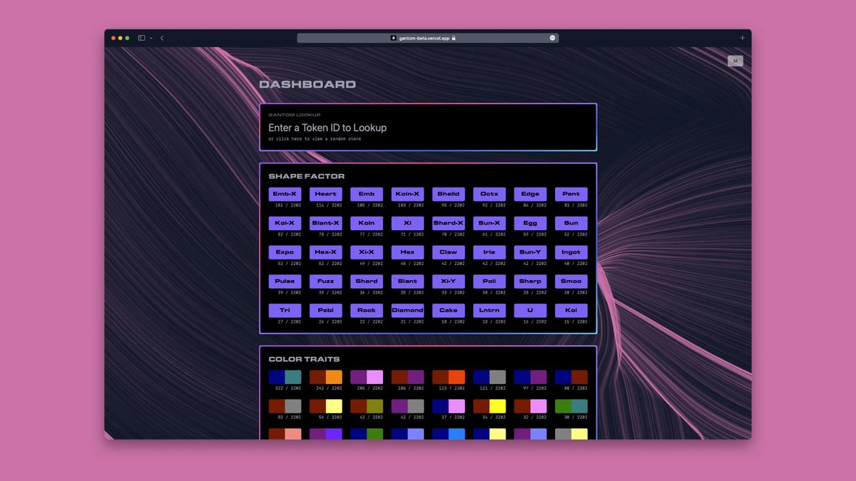 GantomStones's tweet photo. THE GANTOM SCAN IS HERE. 🌍
1 hour and we drop the long awaited Gantom Scan — featuring rarity + trait breakdown powered by AI for your prized Gantom Stones!
We only drop if this Tweet gets 50+ retweets. 1 lucky retweeter gets a FREE gift sent to their wallet... 💜 https://t.co/tWbEryfCVc