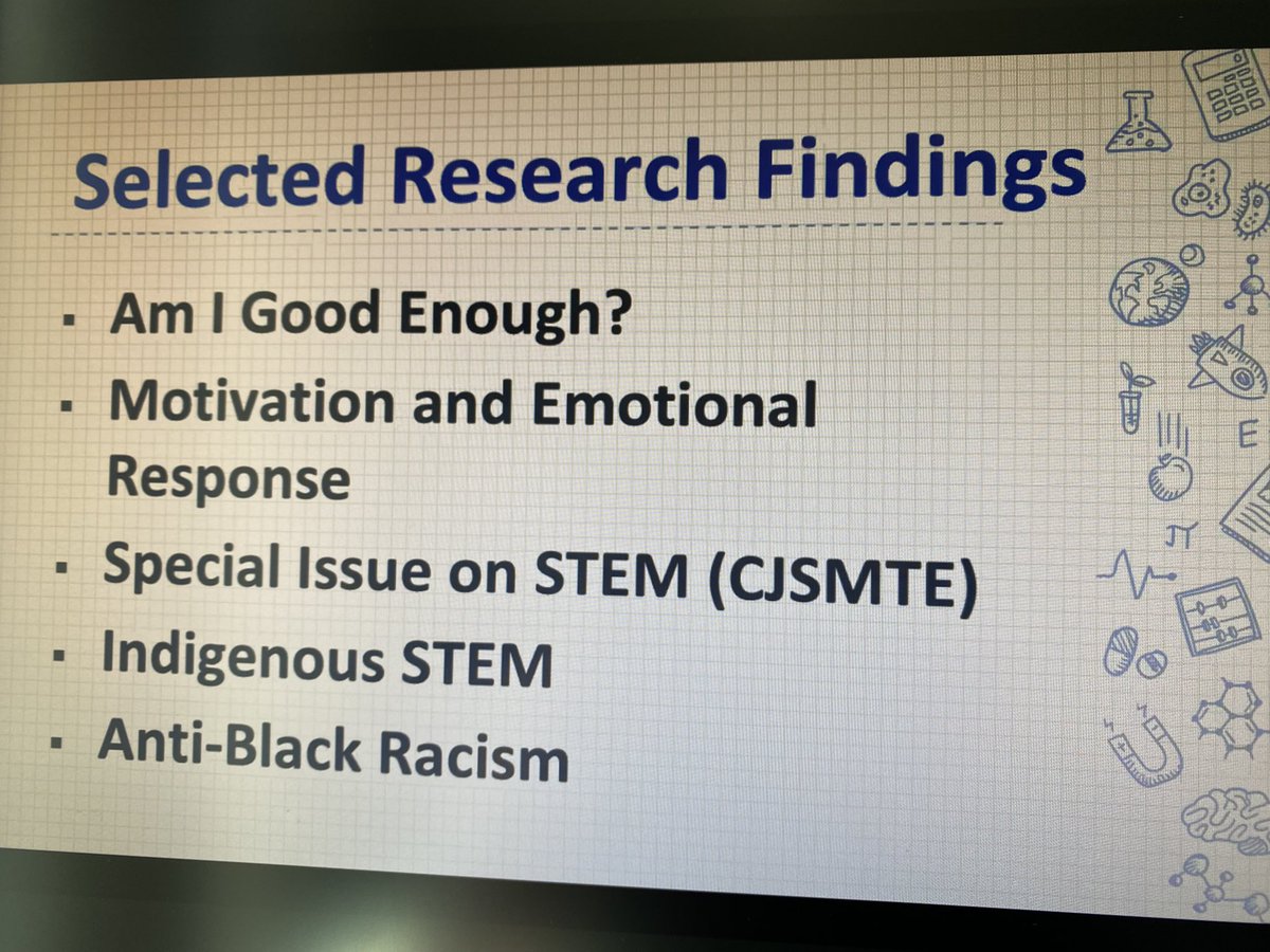 Dr. Mitchell speaks to the importance of #LearnerAgency in addressing social issues in #STEMeducation #STEM2021UBC #STEM2021 <a href="/OISEUofT/">OISEUofT</a>  <a href="/CJSMTE/">The Canadian Journal of Science, Math and Tech Ed.</a>