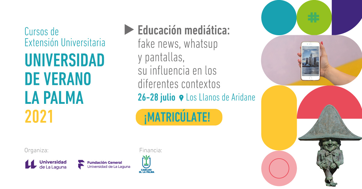 fg_ull's tweet photo. ⛔ “Fake News”, “clickbait”, bulos…🙅‍♀️
Cada vez se hace más necesario dotar al alumnado de herramientas adecuadas para acceder a información veraz. ¿No crees?

Pues apúntate a este curso de la Universidad de Verano de La Palma ⬇
https://t.co/mRVeIxZ7hC

@CabLaPalma @ULL https://t.co/9afHqt0Gih