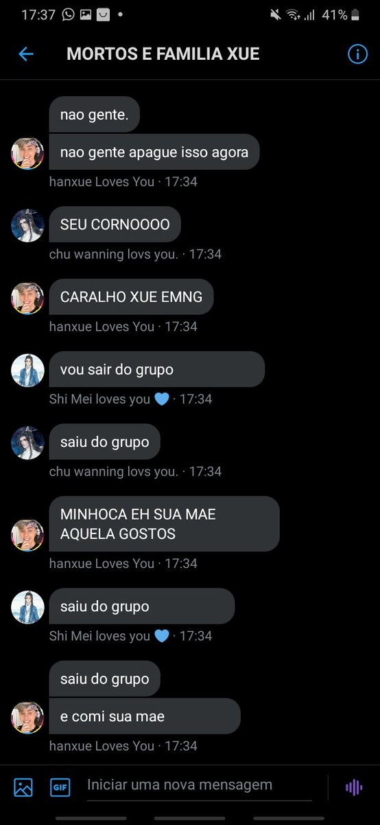 xxueziming's tweet photo. dois anoa tentando tirar print e eu matei o fandom https://t.co/dwp4IbW7bC