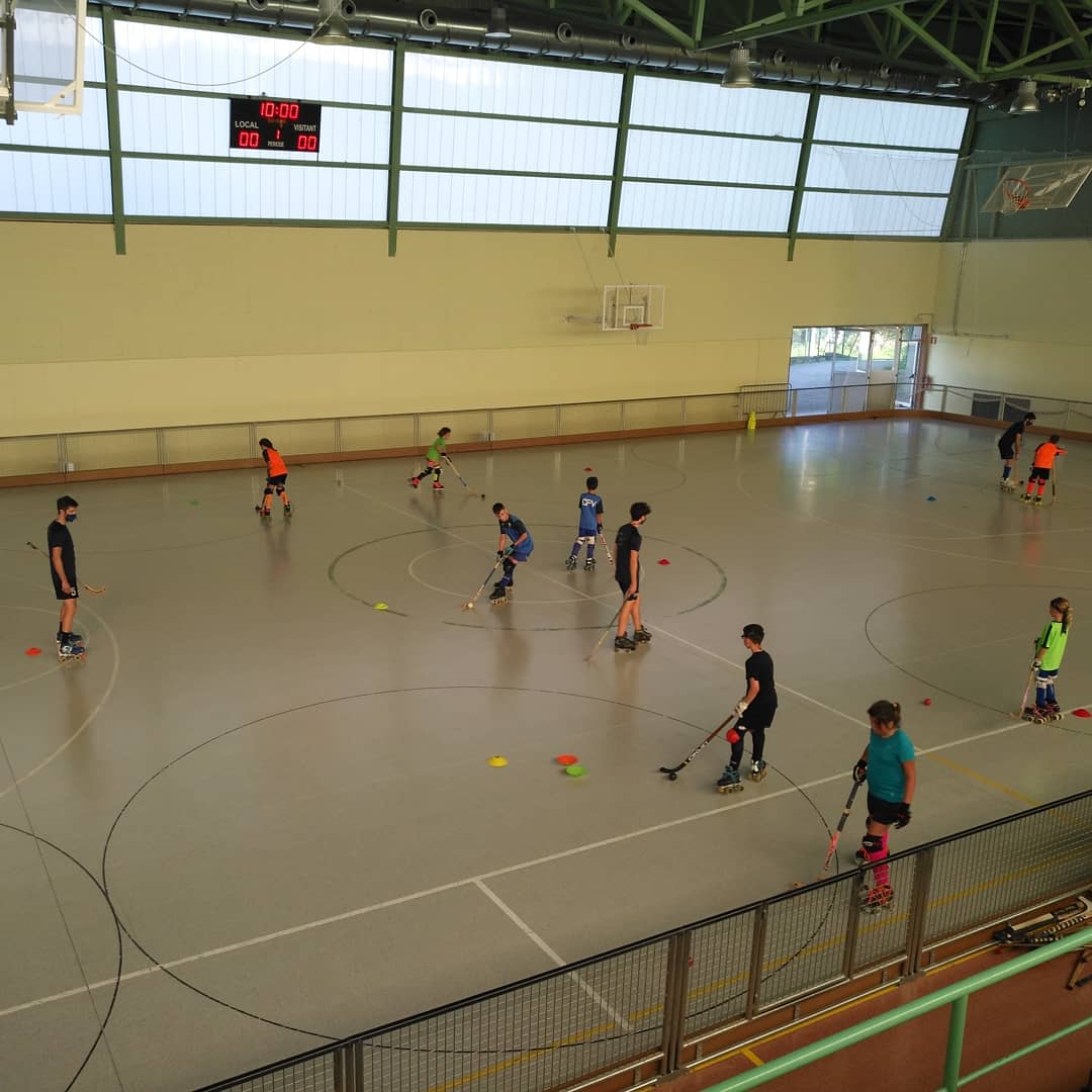 Avui 1r dia del <a href="/campusevargas/">Campus Eric Vargas</a> amb la col·laboració del <a href="/cpmontesquiu/">Club Patí Montesquiu</a> 👏👏 un gran pas pel nostre modest club!