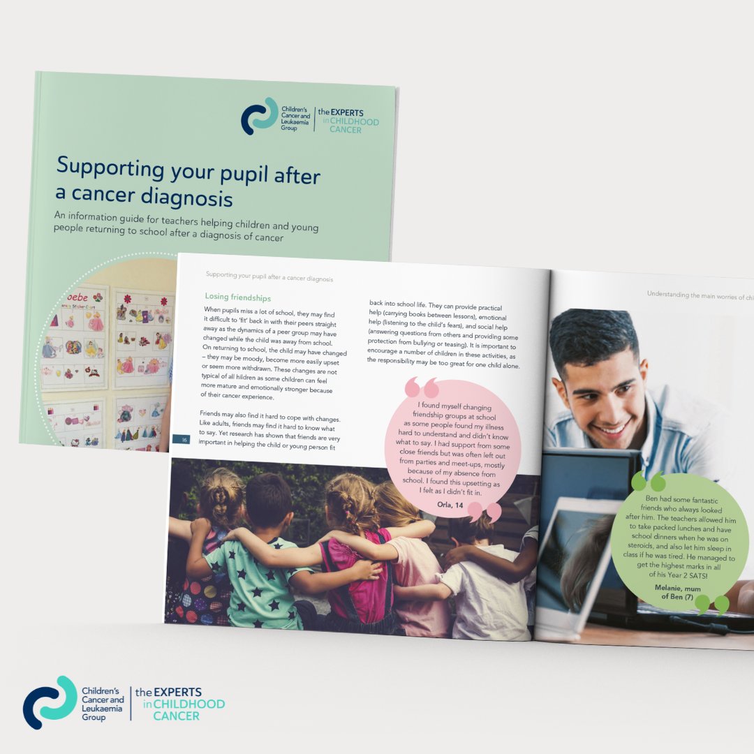 cclguk's tweet photo. 🧑‍🏫 Teachers have a really important role to play in encouraging integration back into a school routine. 
🎒 Our free guide aims to lessen some of the worries you may have by giving simple practical information and advice on a variety of issues.
👉 https://t.co/cqlFoOwkEg https://t.co/E7Air3TYHb
