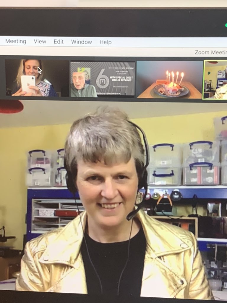 Alexa Hartwell (@alexa_hartwell) on Twitter photo Loving <a href="/DrLucyRogers/">Dr Lucy Rogers</a> jacket and hidden away from view are some gold interactive trainers powered by Twitter API that light up 💥. Really energising hearing how years of tinkering with a load of makers, has led to some bizarre, unique and brilliant collaborations! <a href="/Maker_Monday/">Maker Monday</a> Loving <a href="/DrLucyRogers/">Dr Lucy Rogers</a> jacket and hidden away from view are some gold interactive trainers powered by Twitter API that light up 💥. Really energising hearing how years of tinkering with a load of makers, has led to some bizarre, unique and brilliant collaborations! <a href="/Maker_Monday/">Maker Monday</a>