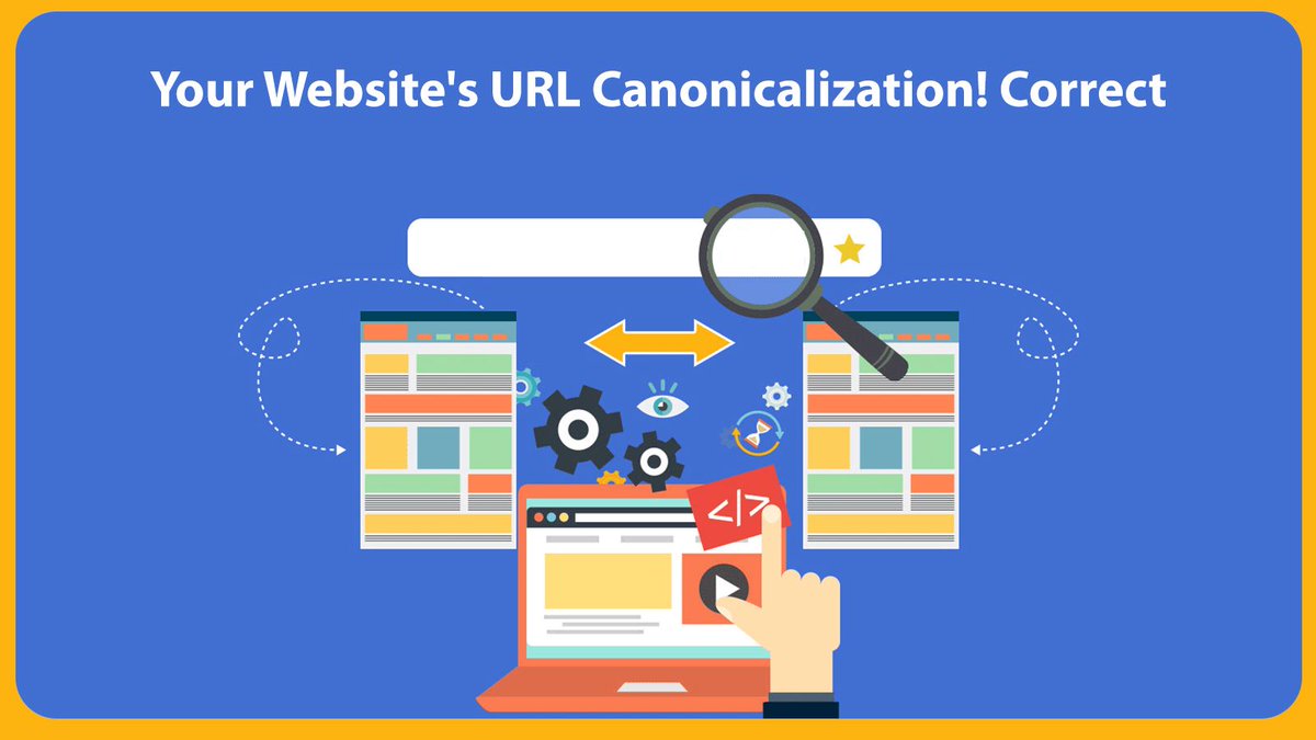 URL canonicalization is how you modify and 'normalize' your URL addresses to standardize them consistently. Your website SEO needs to have clean and consistent URLs to help search engines reduce duplicate indexing. Read the article:
 buff.ly/3pQ4rio 

#URLCanonicalization