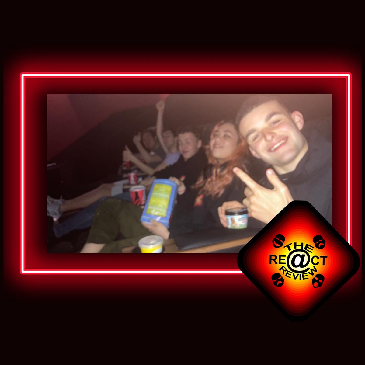 Second trip to the cinema for the React Review Crew. 

@westernhsctrust @nationallottery @artscouncilni @halifaxfoundationni <a href="/publichealthni/">Public Health Agency</a> @bbccin @millenniumforum 

#film #lights #camera #action #onset #cast #crew #mindthetime #theatre #theatrecompany #stagebeyondtheatreco