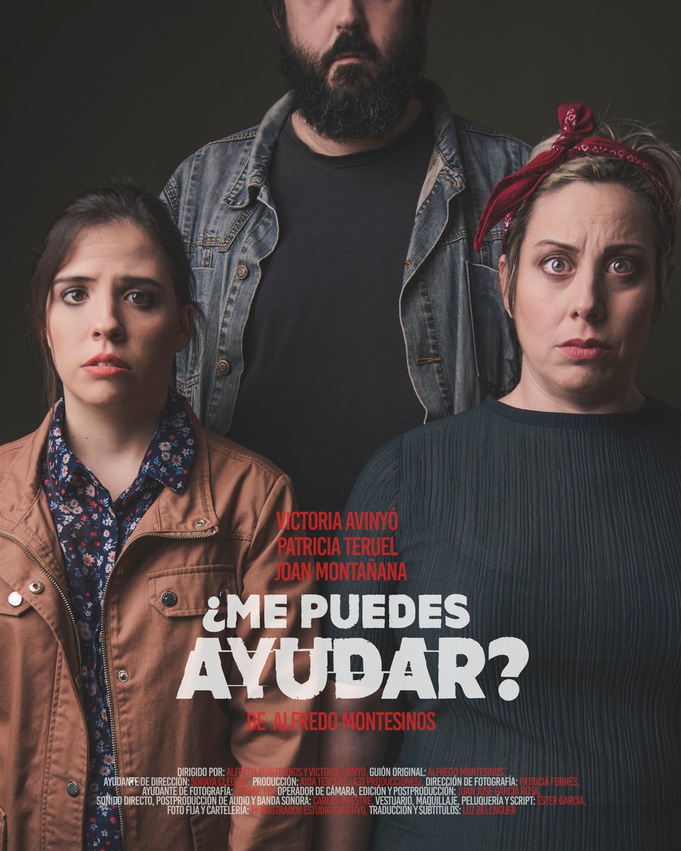 Fin de una etapa. #MePuedesAyudar ya es vuestra. La tenéis disponible en calidad 4K en YouTube. Esperamos que os guste ❤️ #Filmmaking #ShortFilm

▶️ YA DISPONIBLE EN YOUTUBE: youtu.be/roWI0z82zDQ
