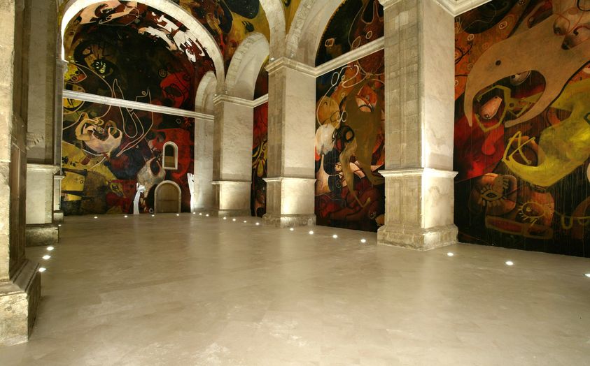 "La UNESCO otorgó, en 1997, su patrocinio oficial por considerarlas de interés artístico mundial.  
#culturadecuenca #cultura  #PinturaMuralAlarcon #JesusMateo #UNESCO #cuenca #Alarcon #ArteContemporaneoEspañol #Patrimonio #ConjuntoHistoricoArtistico