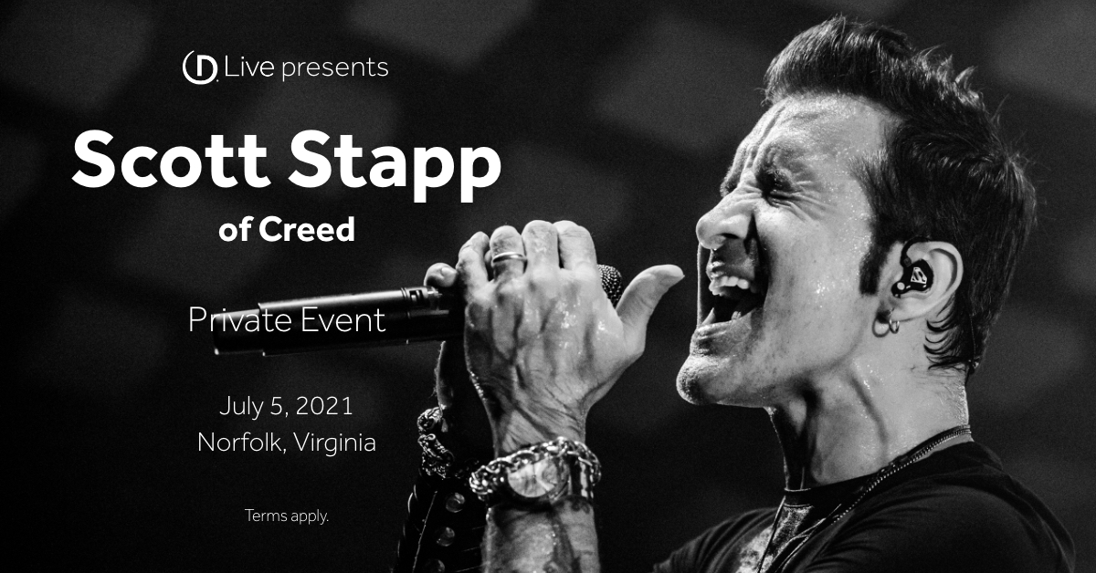 Mike Flaskey (@thevacationdr) on Twitter photo Thrilled for <a href="/scottstapp/">Scott Stapp</a>’s Diamond debut tonight in Norfolk, VA! The summer of #DiamondLIVE is rolling on, and we’re excited to keep bringing in new artists and bands for our exclusive private concert series #StayVacationed #Creed Thrilled for <a href="/scottstapp/">Scott Stapp</a>’s Diamond debut tonight in Norfolk, VA! The summer of #DiamondLIVE is rolling on, and we’re excited to keep bringing in new artists and bands for our exclusive private concert series #StayVacationed #Creed