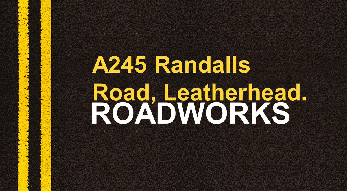 Road works start tonight at Randalls Road, #Leatherhead.  For more roadworks info: one.network/?GB122126907 #SurreyHighways.  Access is maintained for residents and businesses when safe to do so