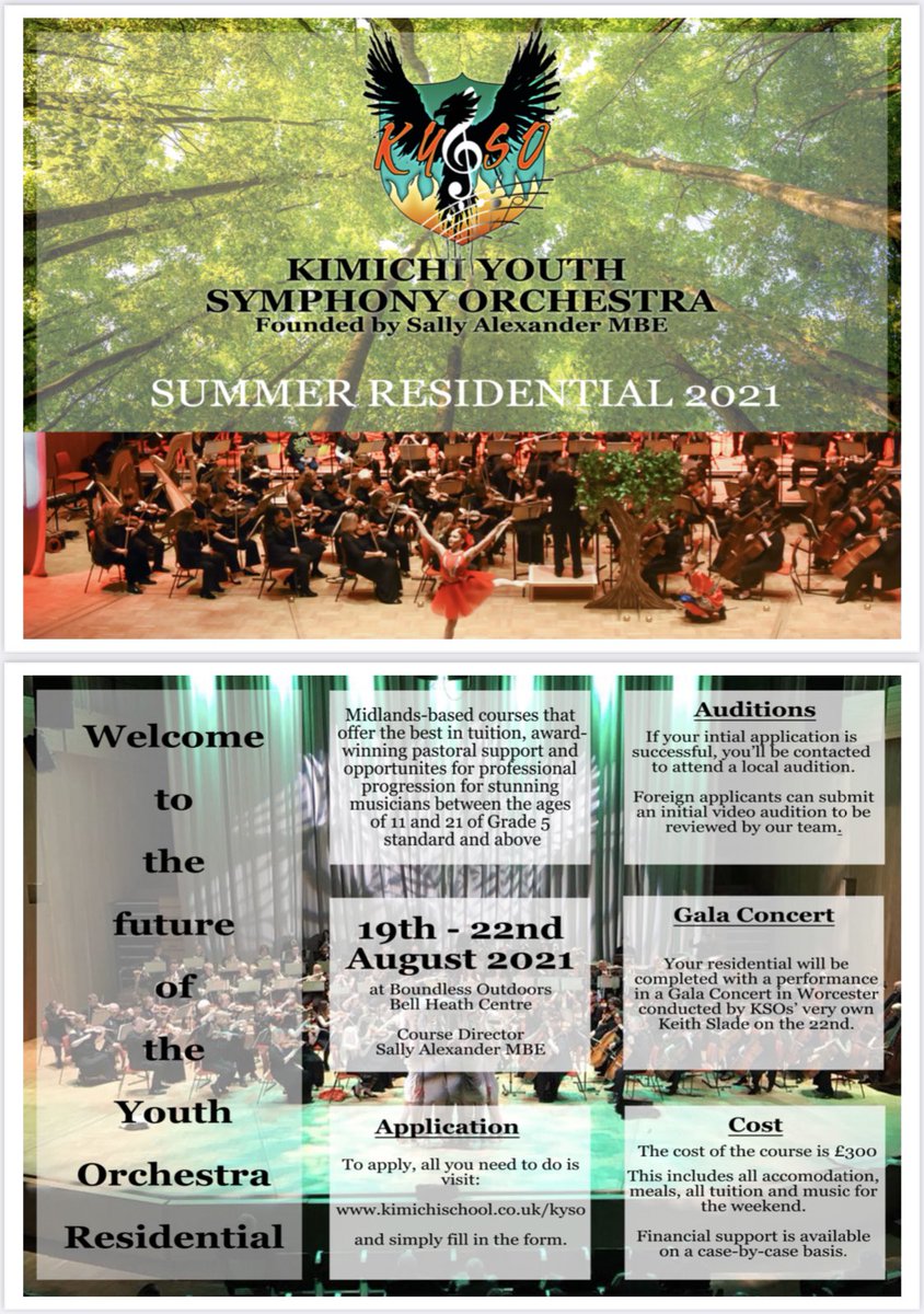 KimichiSchool's tweet image. @SFE_MS @birmconsbrass @schoolsofkevi @CadenzaYouth @solihulltoday @BirmCons @youthESO @birmingham_live @SevernArts @worcesterphil @WorcsSymphony @BPOBirmingham @SinfoniaOfBham @solihulltoday @MNetBirmingham @MumsnetSolihull