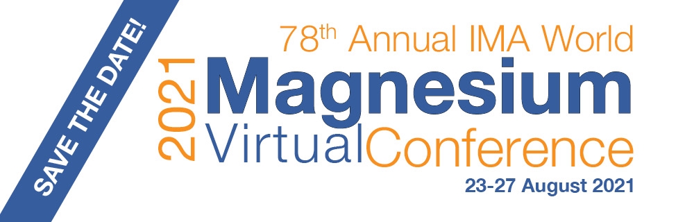 INTLMagOrg's tweet photo. Calling all industry professionals who are primary producers of metal, recyclers, foundries, fabricators, end-users and suppliers! Join us at the 78th Annual IMA World Magnesium Virtual Conference on August 23-27! Register now to learn more! https://t.co/gypubKEKjg https://t.co/2xyEkFU1pq