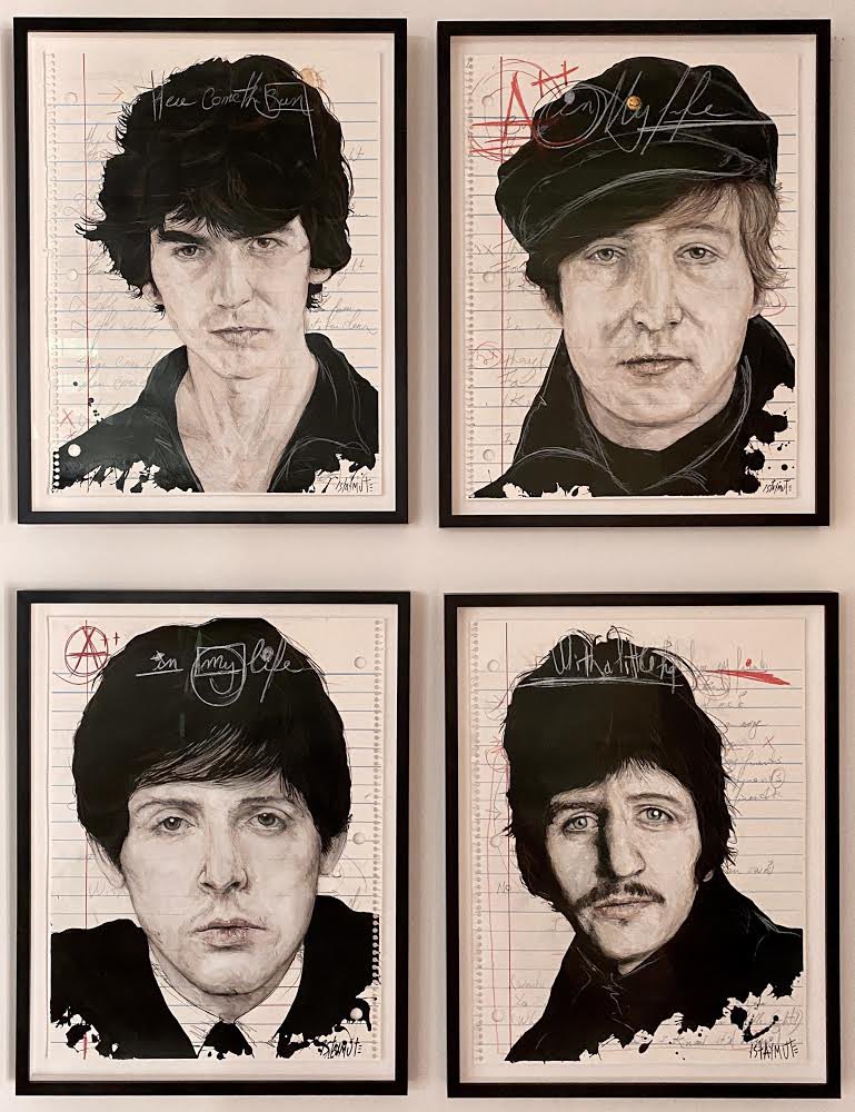 The Fab Four
The Beatles artwork at Alpha Art Gallery of Ottawa
#TheBeatles #thebeatles #thefabfour #art #popart #JohnLennon #paulmccartney #GeorgeHarrison #RingoStarr #hilroy #notebooks