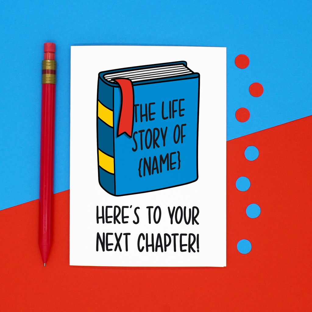 Customisable book cover card perfect for Graduations, Retirements or Moving Away 📘

👉🏼 teepeecreations.co.uk/product/custom…

#TeePeeCreations #Graduation #GraduationGiftIdeas #Illustration #SmallBusiness