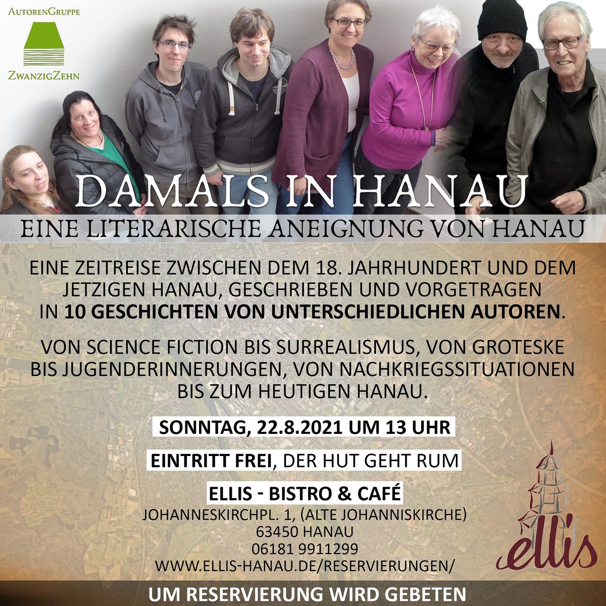 OtherNorms's tweet photo. Historische Lesung in Hanau 📜
10 Kurzgeschichten

Kreativ, realistisch bis surreal

#lesung #kultur #hanau #hanauliest
#hanauerleben #historisch #othernorms #literatur #hanaukultur #cafe_ellis #agzz #autorenlesung #veranstaltung https://t.co/ArwveCRoP9