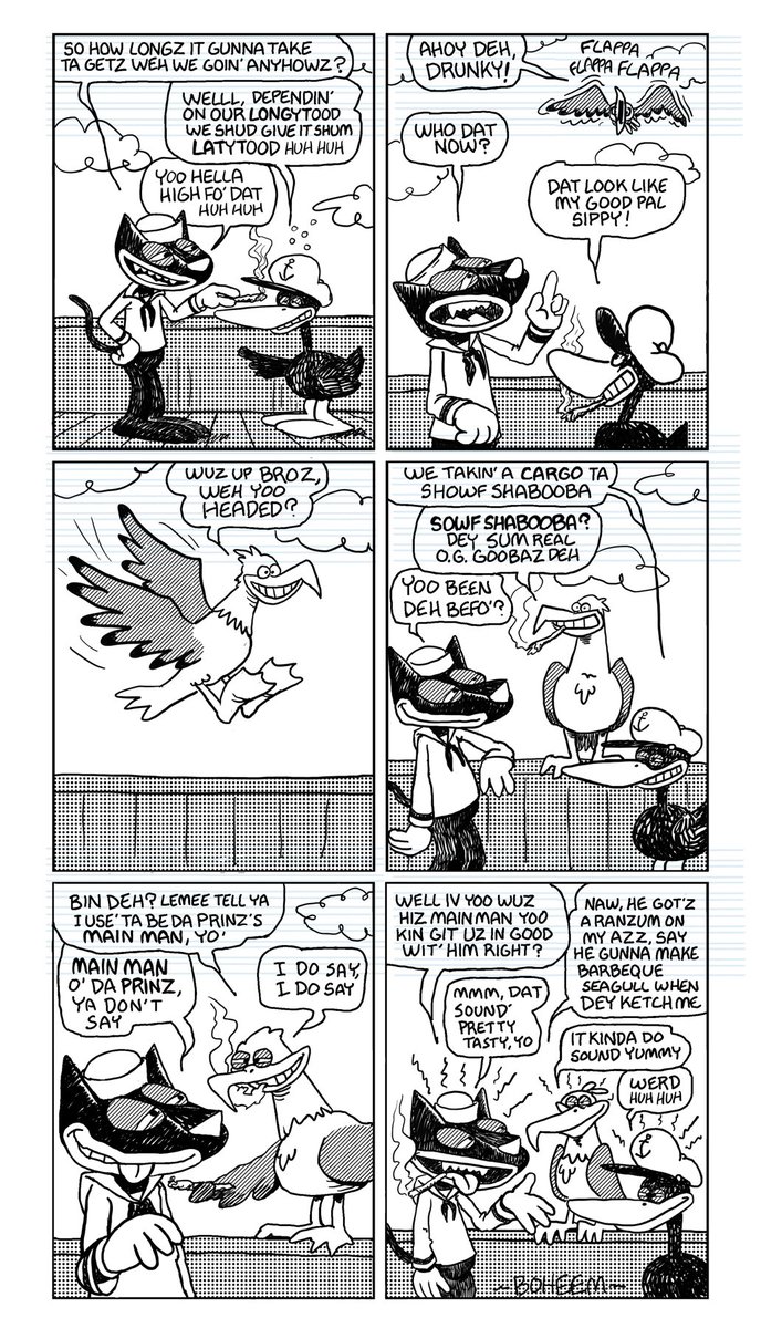 DopecatComics's tweet photo. Main Man o’ da Prinz #webcomic #Webcomics #highered #comics #comicstrip #undergroundcomic #comix https://t.co/IaIsK1M0Wv