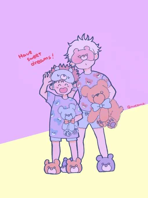 くまちゃんと五悠⑤
おやすみなさい、いいゆめを! 