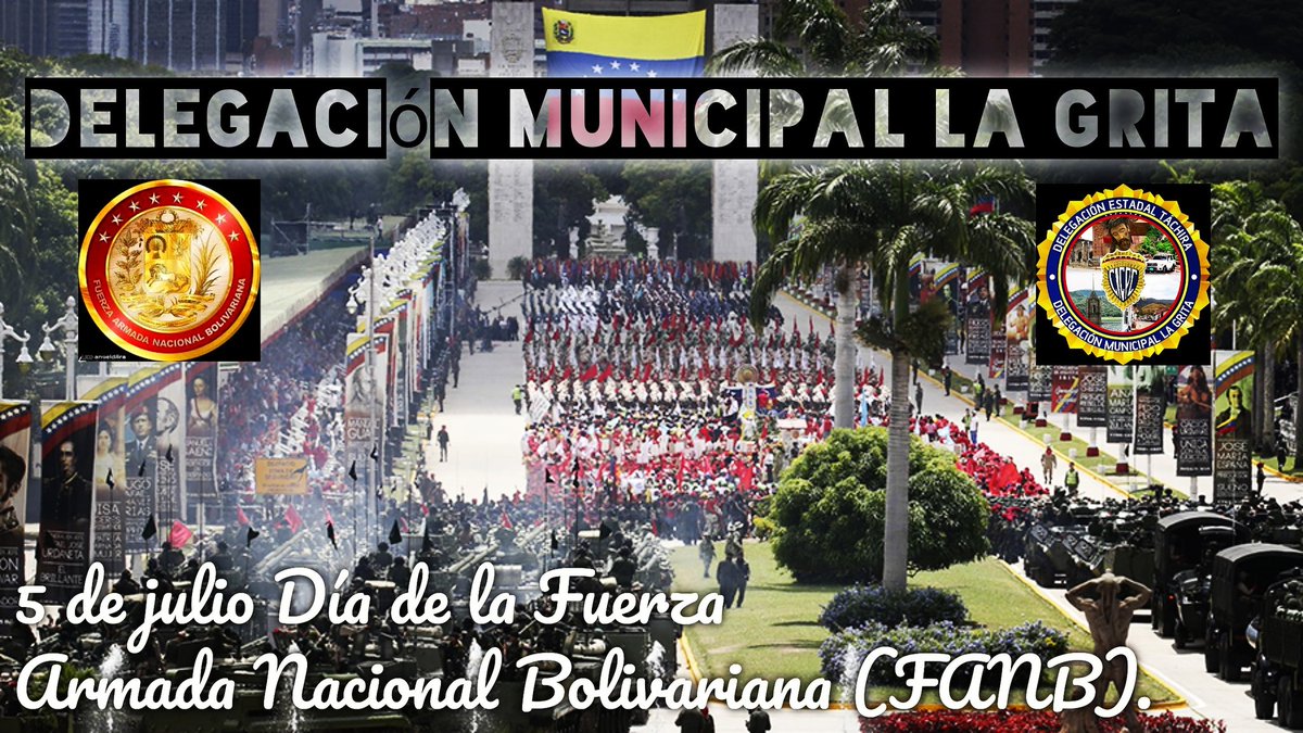 cicpclagrita's tweet image. Delegación Municipal La Grita.

▪5 de julio Día de la Fuerza Armada Nacional Bolivariana (FANB).

instagram.com/p/CQ9CxZfhOCB/…