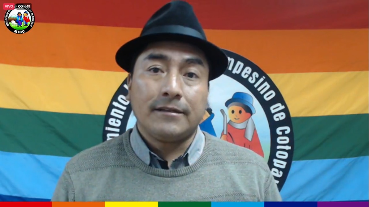 eluniversocom's tweet photo. Presidente de la Conaie, Leonidas Iza, no descarta acudir a la justicia por expresiones ‘estigmatizantes’ en programa de televisión ‘La Posta’ ► https://t.co/EP7Lko25NW https://t.co/eJp6l7DWKu