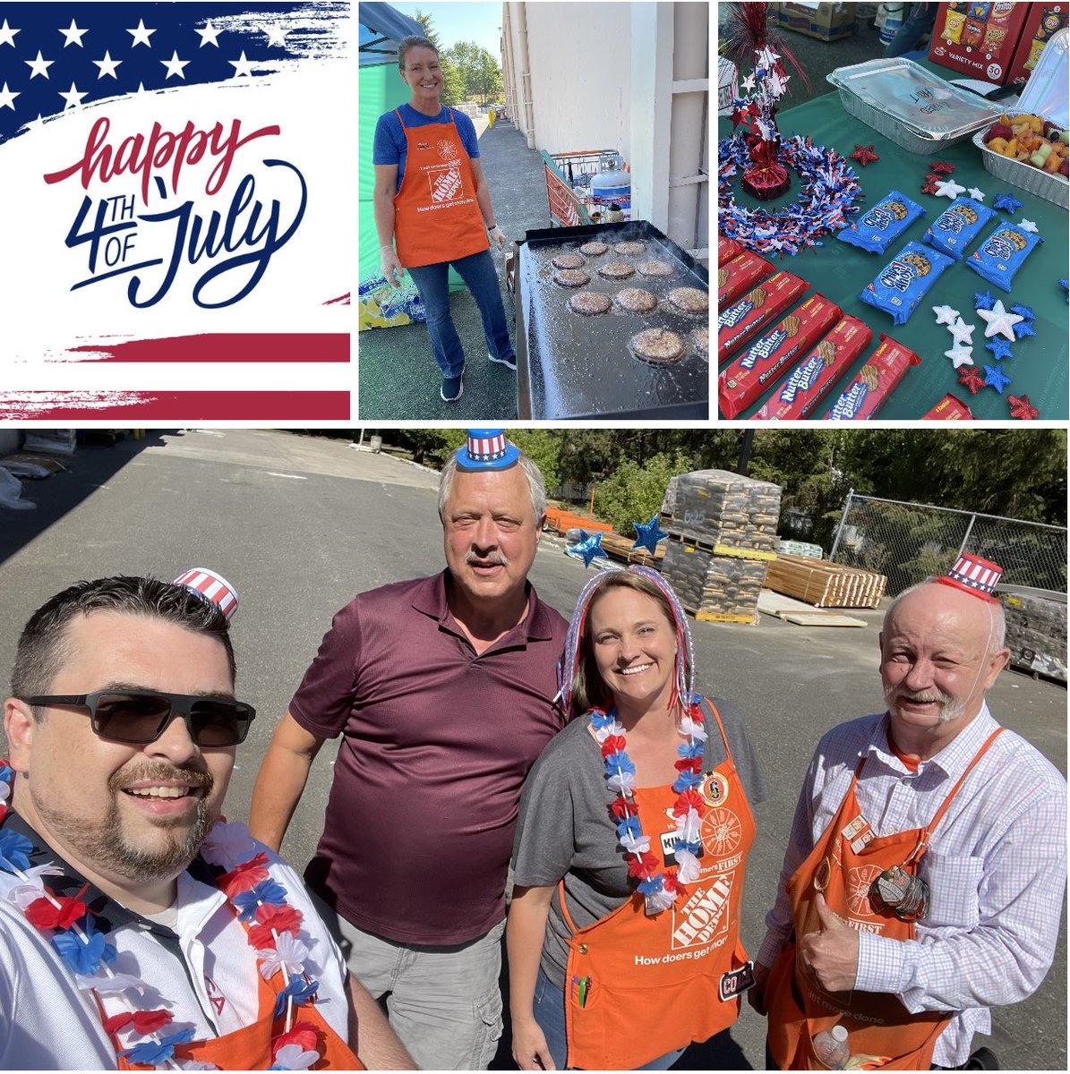 Having a blast with the Tigard team. Sun, BBQ, and music! #5thOfJuly #BBQtime #4002Pride