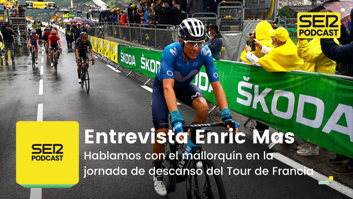 ‼️🚴🏻‍♂️ El #TDF2021 en la SER con <a href="/imarkinez/">Iñigo Markinez</a>, <a href="/BorjaCuadrado/">Borja Cuadrado</a>, <a href="/TorresRoberto64/">Roberto Torres</a> y <a href="/MelciorMauri/">Melcior Mauri</a>

🗣️🇪🇸  Entrevista con <a href="/EnricMasNicolau/">Enric Mas Nicolau</a>, la gran esperanza española para el podio en el Tour, en #SERPodcast

🏆 "Prefiero ser podio a ganar un etapón"

📲 play.cadenaser.com/audio/16255037…