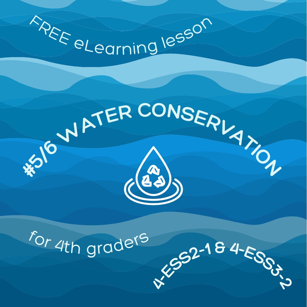 Get the second to last FREE LESSON from the virtual Children's Clean Water Festival. In this lesson students learn about the importance of water conservation and how to find and fix leaks at home🌊
 #cleanwater #edchat #mondaymotivation #scichat #disted docs.google.com/document/d/1tQ…