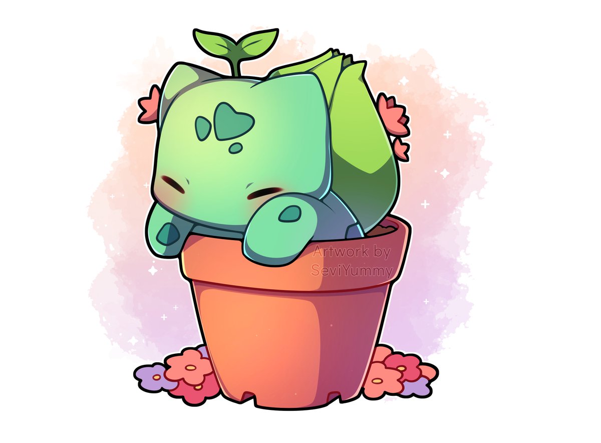 🌸🌱Don't forget to water your Bulbasaur🌱🌸