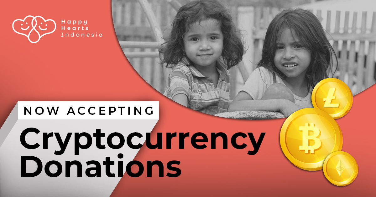 We now accept #Bitcoin #Litecoin #Ethereum #AttentionToken among other #cryptocurrency <a href="/TheGivingBlock/">The Giving Block</a>

Rebuild safe schools in Indonesia by donating crypto: happyheartsindonesia.org/donate/crypto/