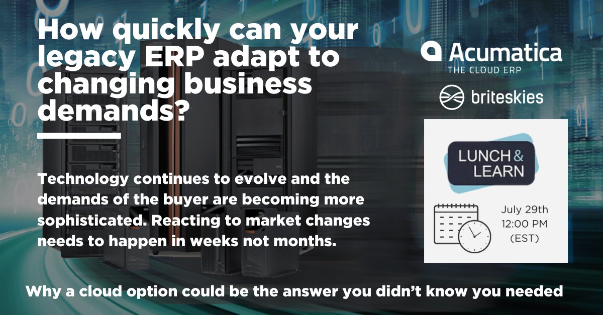 Learn how Acumatica is a cost-effective, flexible, and faster way to deploy and support your IT infrastructure and business applications without the need for significant capital investments and staffing increases. hubs.ly/H0QK-_H0 #acumatica #clouderp