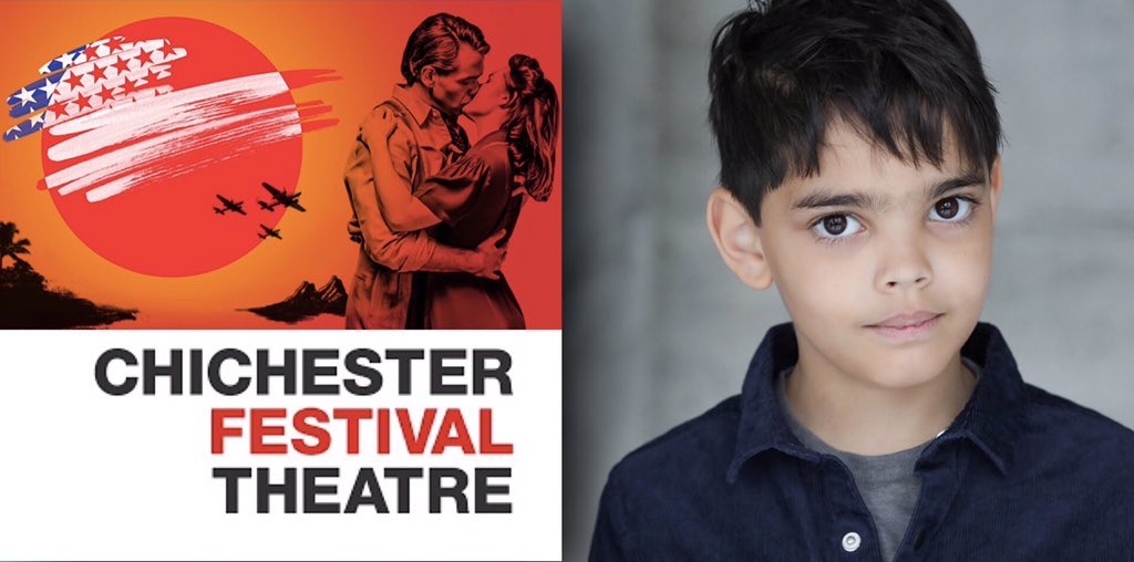 Opening night for our brilliant Archer tonight at @ChichesterFT 
Sending oodles of love and luck. 
Cannot wait to get across to see him in action.