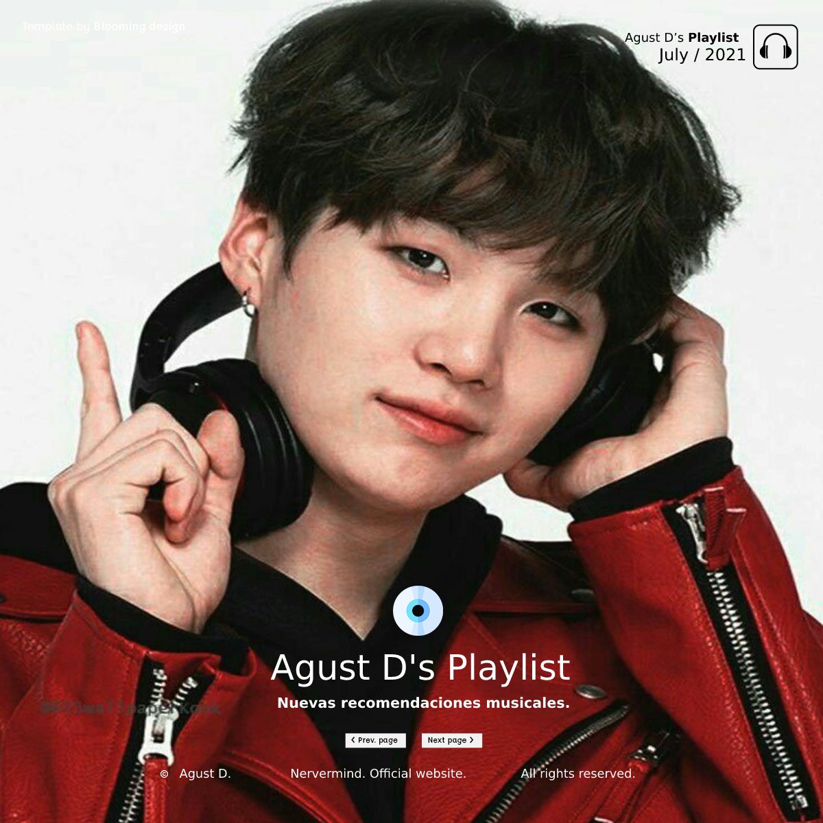 daeguboyoficial's tweet photo. ❛ 🎧;
Agust D's Playlist ›
Hace unos días estas increíbles artistas nos sorprendieron con sus nuevos temas ¡no se lo pierdan!
#MIAxAlexandra #MMSB
#NosoyYoVicAvery https://t.co/S5XgtjKUKe