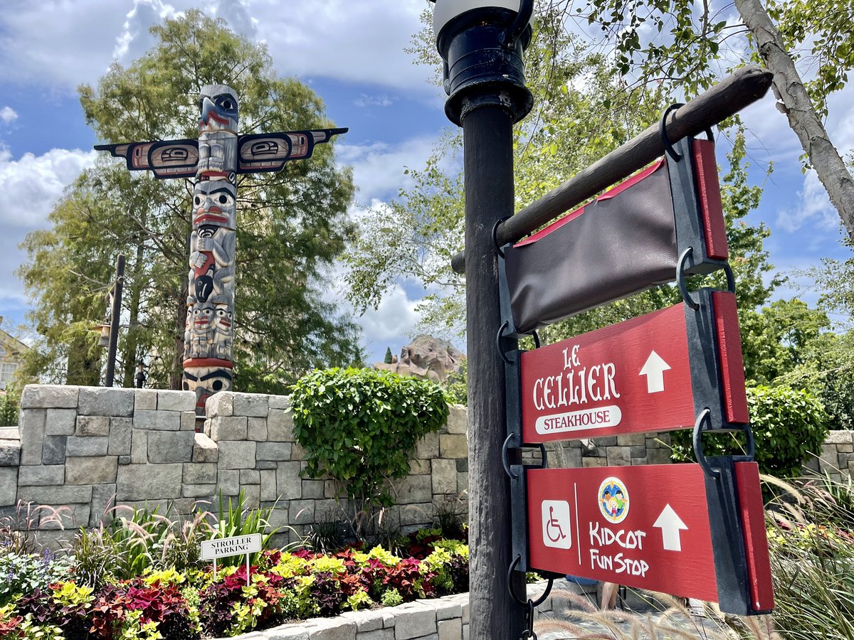 laughingplace's tweet photo. Signage for Canada: Far and Wide 360° has been removed after its closure on June 27. #WDW https://t.co/SGf9lEFTuw