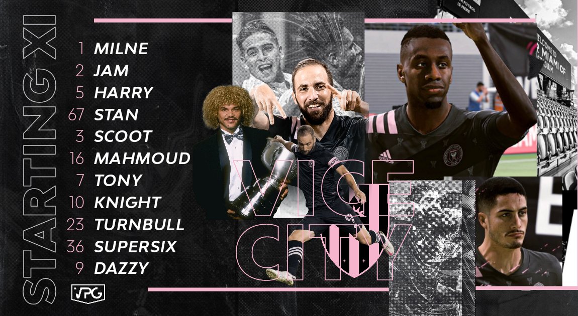 <a href="/OfficialVPG/">Virtual Pro Gaming</a> EU L3 🏆

🆚 Virtex eSports
🆚 <a href="/XI__NIGHTMARE/">XI NIGHTMARE</a> 
🆚 <a href="/rgkqb/">Ragnarök Quality Beasts</a>

📺 twitch.tv/xdazzyduncan 

🎨 <a href="/_STAN67/">STAN 🇵🇸</a>

#ViceCity 🏝️