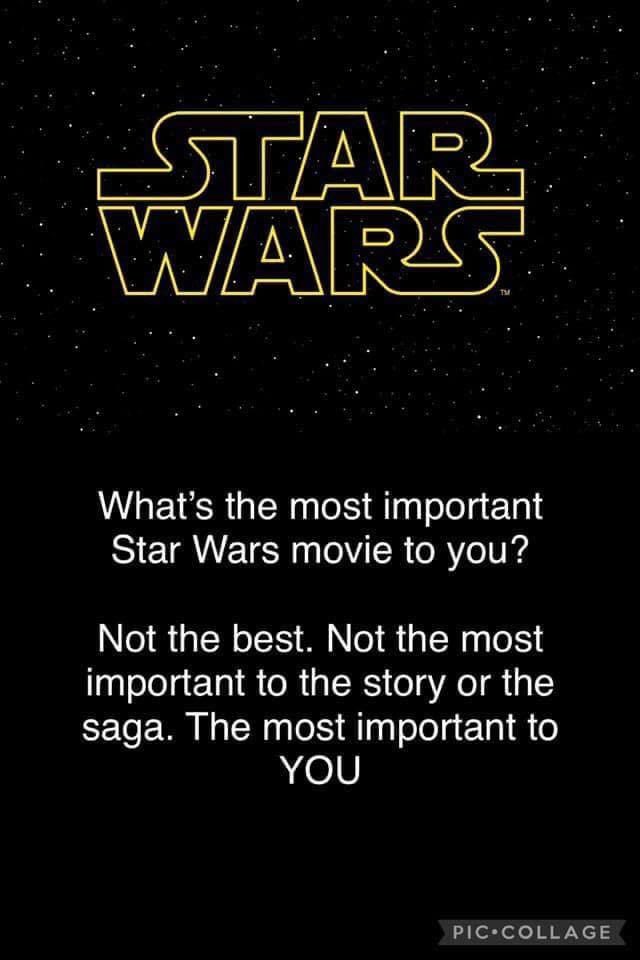 Aaaaaand go. #StarWars #poll