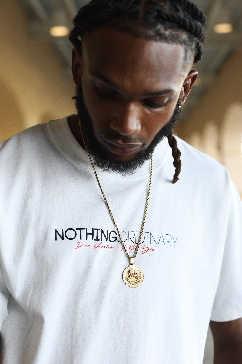 JamalSamuel_'s tweet photo. @_jiggaboojones_ for #NothingOrdinary by JS. “Dear Vacation, I Miss You...” Capsule Collection Available Online (Sun. July 11th) - https://t.co/gZuCKQp7VF 🌐 https://t.co/gG0VIBVbAr