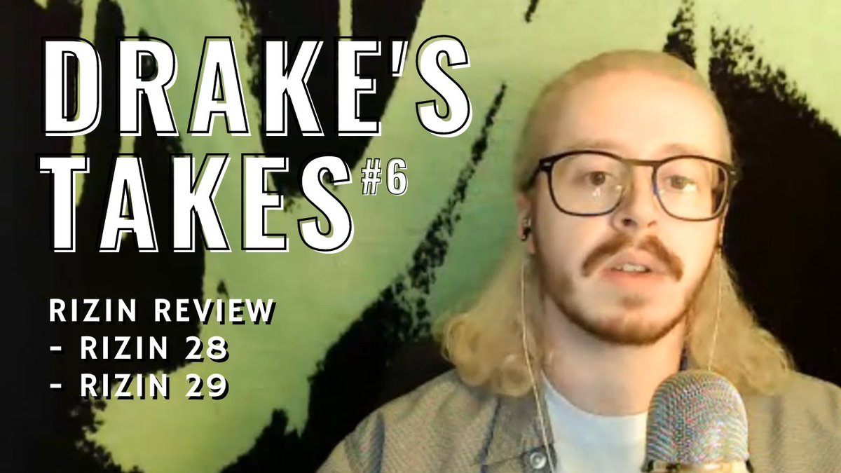 .<a href="/JakeNicholsMMA/">Jake Nichols</a>'s thumbnail choices aren't my favorite... 😆🙈

It's another #DrakesTakes🎬! And we're all RIZIN'd out for this one. Specifically looking at:

▶#RIZIN28 &amp; #RIZIN29
▶Who is next for Hamasaki...?
▶US Interest?
▶Goodbye to Ishiwatari

📺: youtu.be/ROIuiZfEv4s