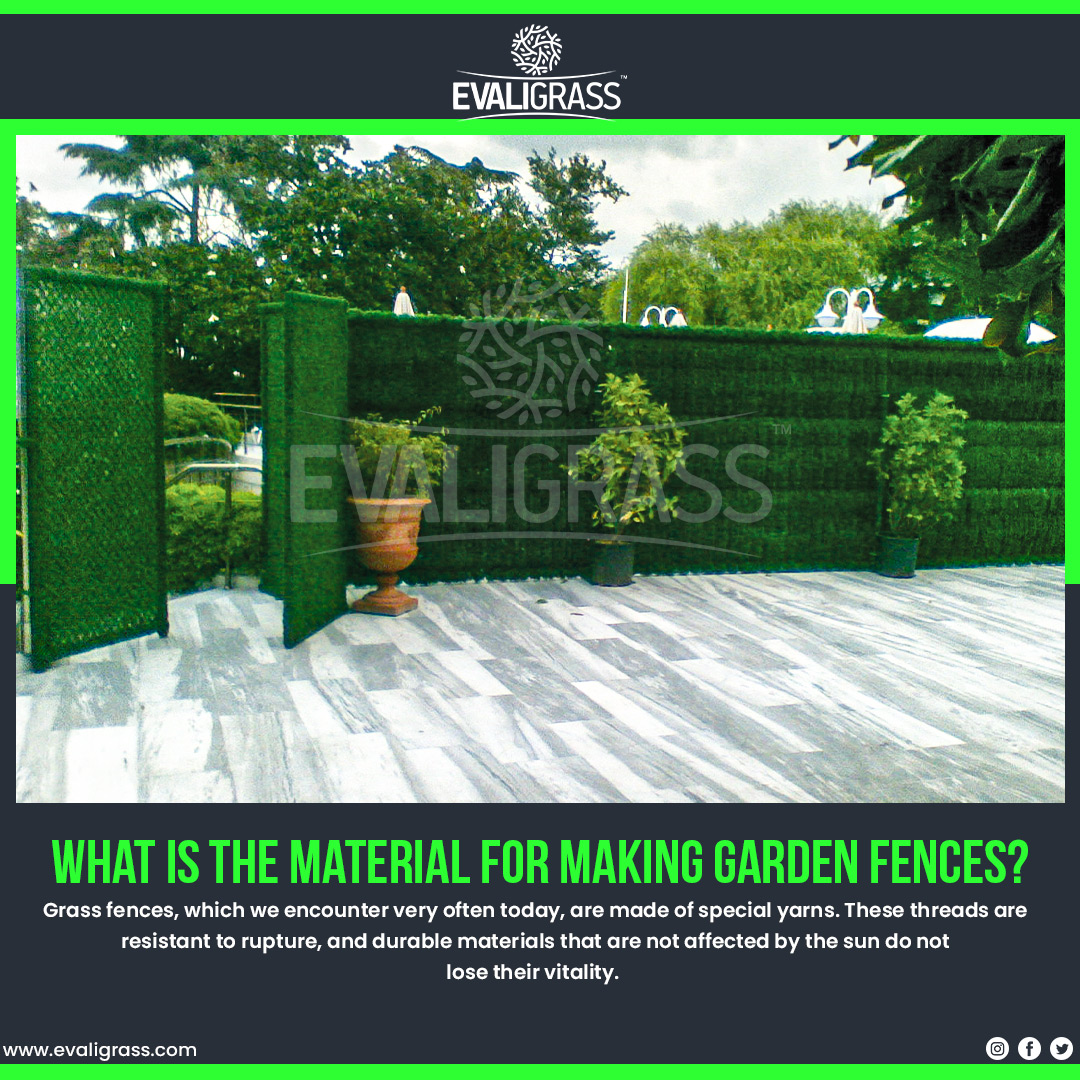 EvaliGrass's tweet photo. What is the Material for Making Garden Fences? https://t.co/wnmKlXBLL2

#grassfence #grass #green #fencepanel #fence #landscape #decoration #garden #pool #landscaping #panelfence #grasswall #greenwall #greenfence #manufacturer #producer #supplier #artificial #grass https://t.co/xqQwNK2rje