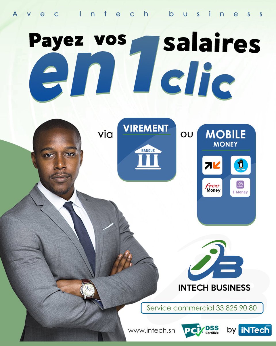 Intechgroup_'s tweet photo. Plus de stress à la fin du mois avec Intech Business ✅ #intechbusiness #intechgroup #team221 #fintech #team221 https://t.co/Q3Ks3DqHBT