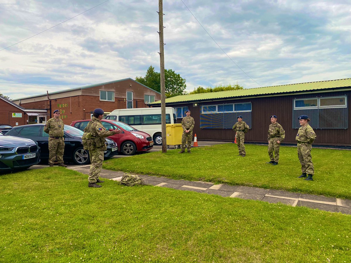 Tonight some of our cadets are participating in a fieldcraft lesson delivered by Flt Sgt Scrivener from <a href="/95SqnATC/">95 (Crewe) Squadron</a>