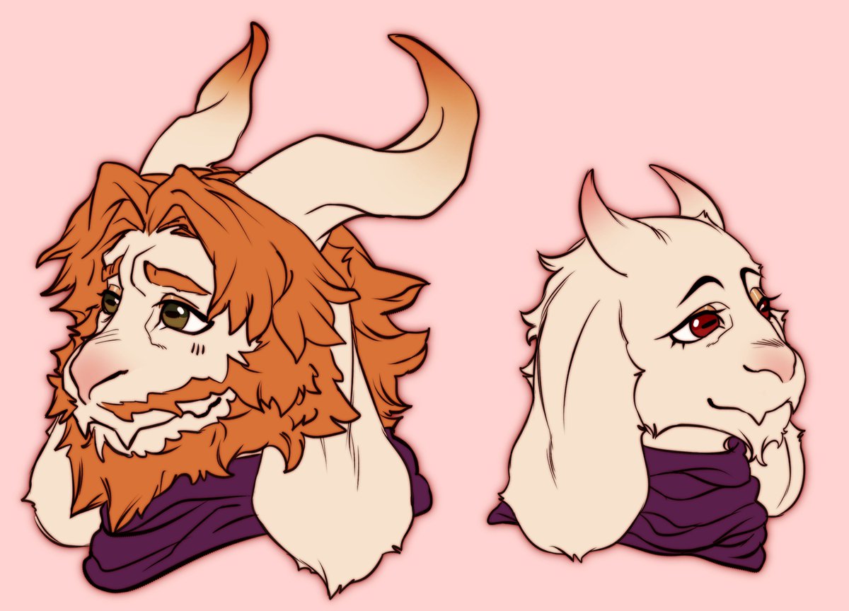 also heres toriel and asgore + charas awakened form with my frisk design 