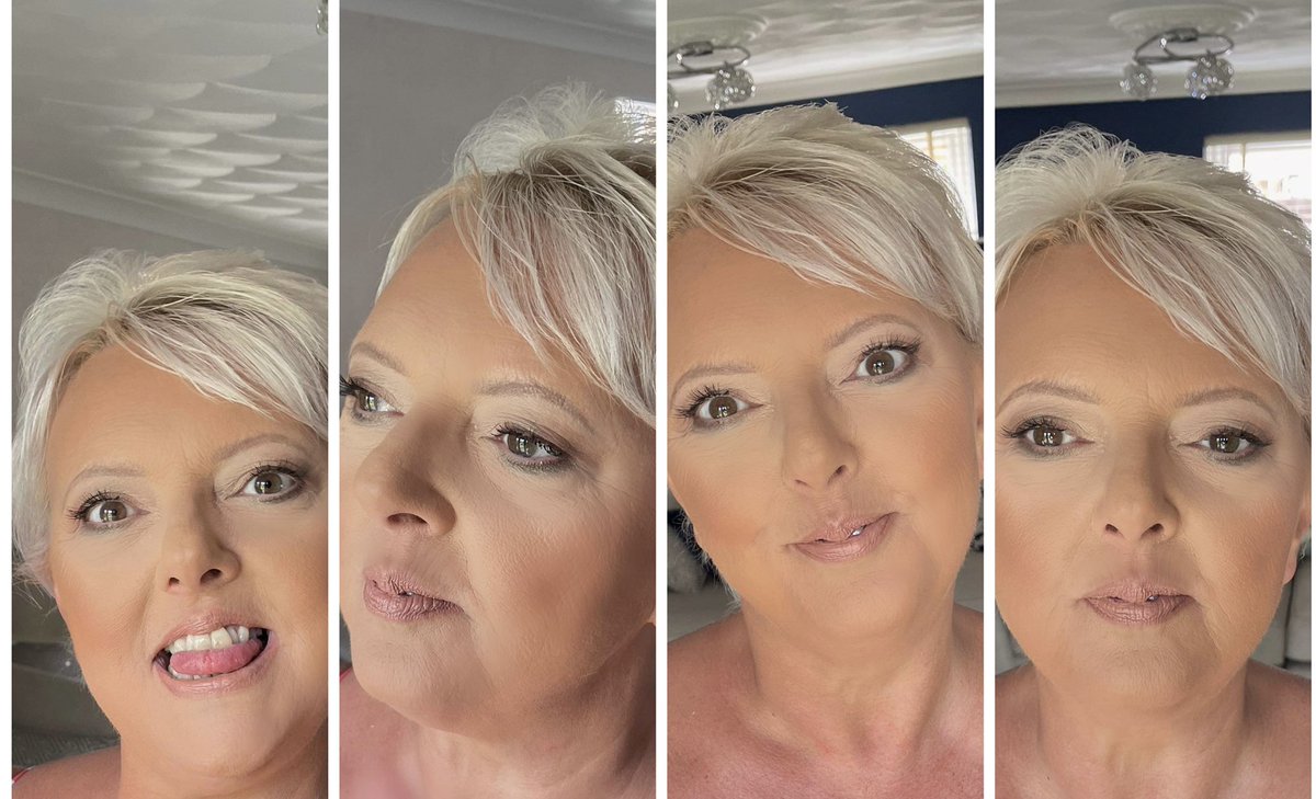 jillgarland1's tweet photo. A lovely Mum & daughters day โฅ๏ธโฅ๏ธโฅ๏ธ today for our make up trial for our eldest daughters wedding. I love it ๐. Heavier than Iโd normally wear but need it for the photos #Mac #Makeuptrial #wedding #flushedneck ๐คฆโโ๏ธ #MumDaughters #MotherOfTheBride https://t.co/wwxyMpw3wK