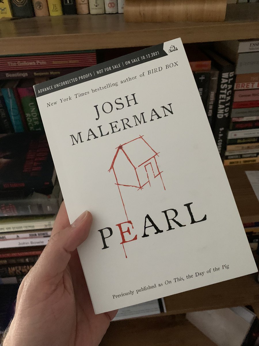 RossJeffery_'s tweet image. It is a special day indeed when you get to pick a new book to read, even better when it’s a @JoshMalerman book! It’s time to step into ‘Pearl’ thank you @DelReyBooks for sending me a copy!