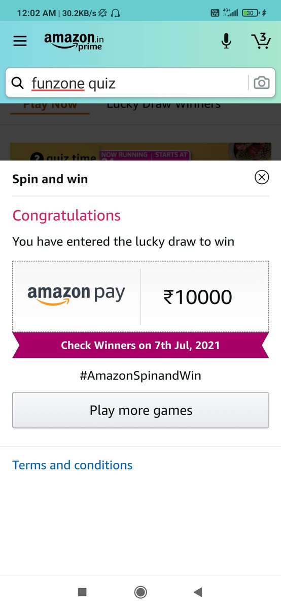 Samulist's tweet photo. #AmazonSpinandWin https://t.co/DPZRt7JKOU
