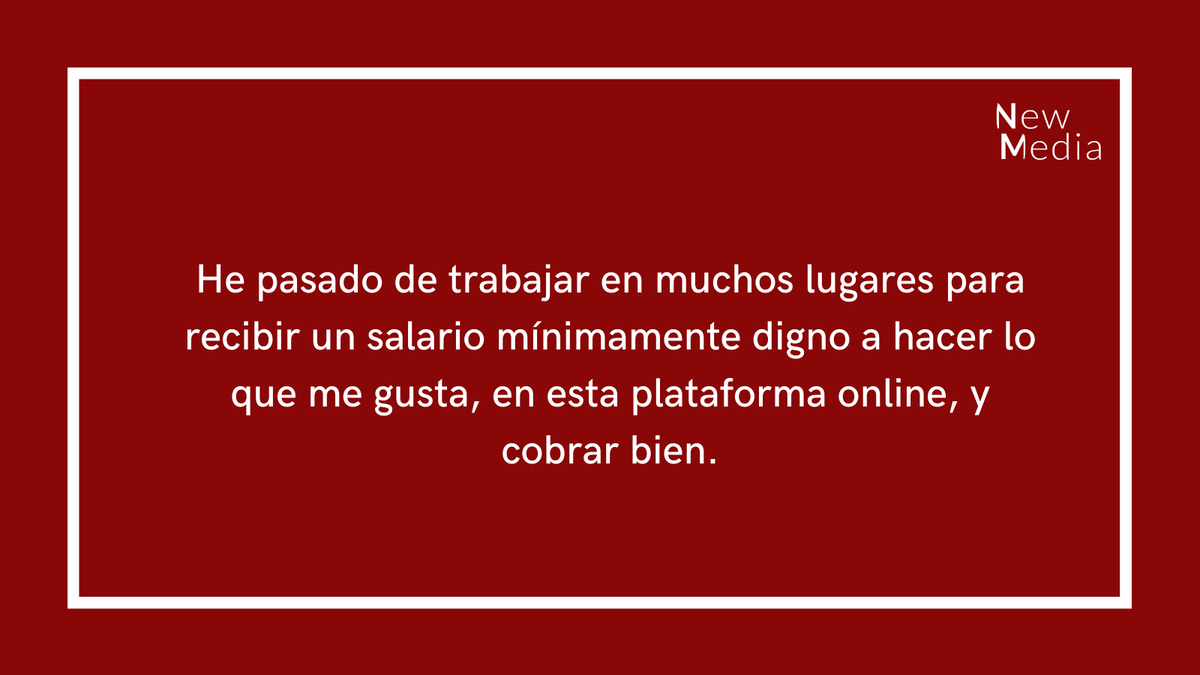 NewMediaTFM's tweet photo. @TamayoStuff, reconocido comunicador audiovisual, nos cuenta sobre su experiencia en #Youtube, plataforma en la que cuenta con más de 300 mil seguidores debido a sus reportajes de investigación y otros contenidos. 
El informe completo en: https://t.co/0BA5ddS5DV https://t.co/N2pZi67N1P