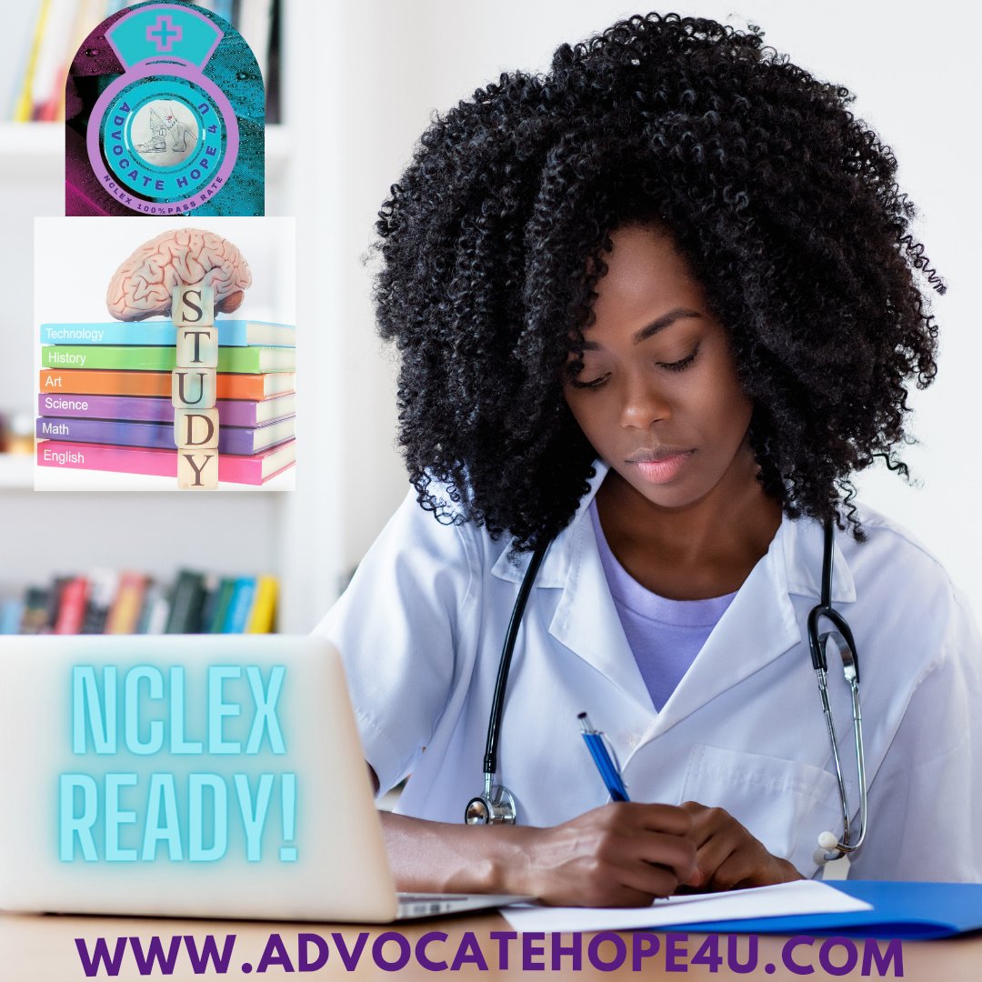 advocatehope4u's tweet photo. You got this Stay Focused‼️ 
NCLEX 💯% Pass 

(NCLEX, HESI, ATI, etc..) We can help.
👩🏽‍⚕️
🩺
👩🏾‍⚕️
🩺
👩🏻‍⚕️
🩺
👨🏼‍⚕️
#lpnstudent #rnstudent #rnstudents #lpnschool #rnschool #futurenurse #nclexexam #nclex #nclexprep #nclexstudying #hesi #ati #lpnstudents #studentnurse  #lpnprogram #rnprogram https://t.co/xQyzCo0lJt