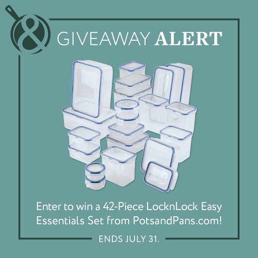 PotsandPans's tweet photo. Don’t forget to enter for your chance to win LocknLock Easy Essentials prizes! Ends 7/31. 

https://t.co/S5ncI1D3Li https://t.co/2780lfQTzp